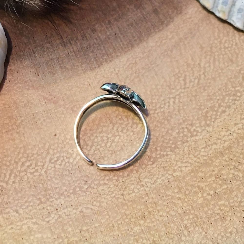 Starfish Sterling Silver Toe Ring Midi Ring - Picture 6 of 6